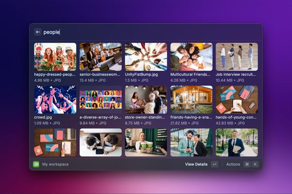 Razuna - a Raycast extension for your digital asset management